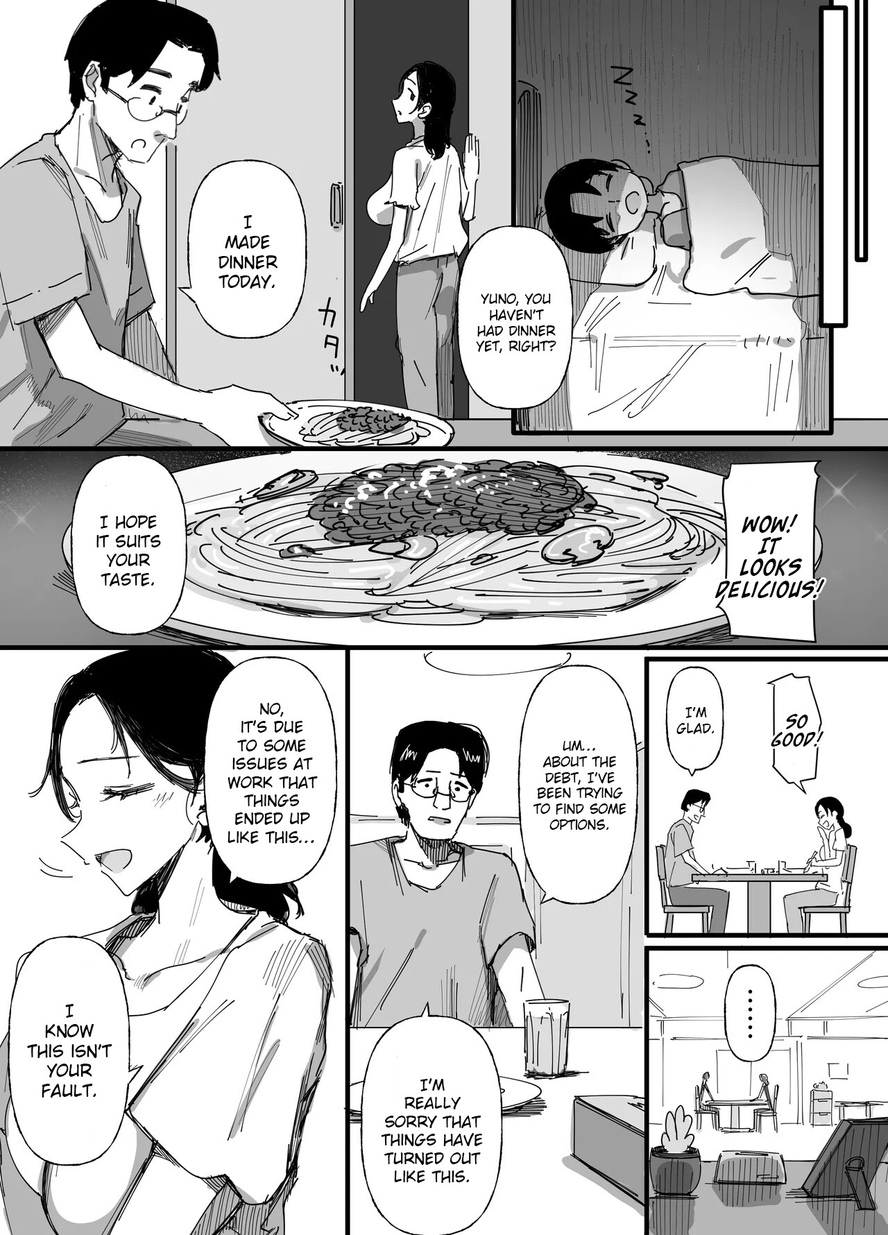 Hentai Manga Comic-My Husband's Debt: A Wife Sells Herself to Her Father-in-Law as Creampie Repayment-Read-17